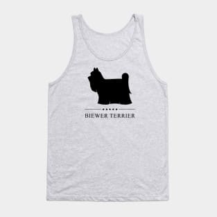 Biewer Terrier Black Silhouette Tank Top